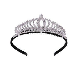 Heart Design Princess Crown Tiara Headband For Kids - Ailime Designs