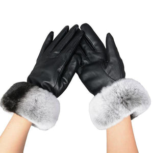 Women's 100% Real Sheepskin Leather Gloves - Ailime Designs