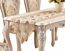 Load image into Gallery viewer, Lace Embroidered Floral  Design Table Runners - Shop Home Decor - Ailime Designs
