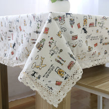 Load image into Gallery viewer, Stylish Conversational Printed Tablecloths - Ailime Designs