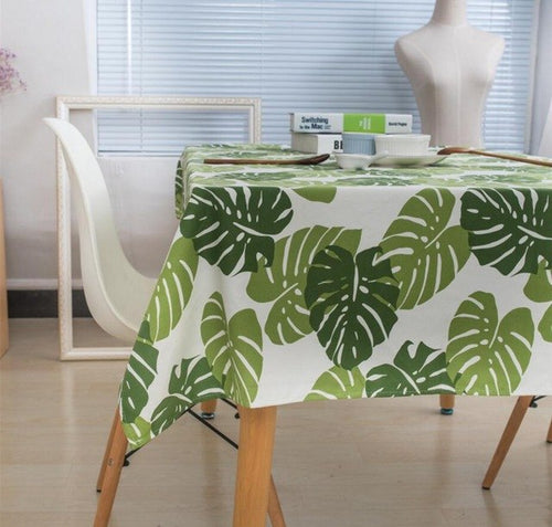 Large Tropical Printed Tablecloths - Take A Walk Through The Jungle w/ Style - Ailime Designs