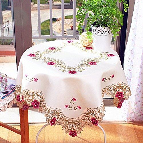 Victorian Queen Lace Embroidered Tablecloths - Ailime Designs