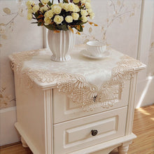 Load image into Gallery viewer, Weddings &amp; Party Home Lace Satin Table Linen Cloths - Decorate w/ Class - Ailime Designs