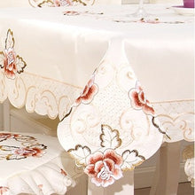 Load image into Gallery viewer, Beautiful Home Textile Design Lace-cut Tablecloths - Ailime Designs