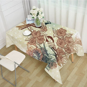 Birds Of Nature Floral Printed Table Cloths - Ailime Designs