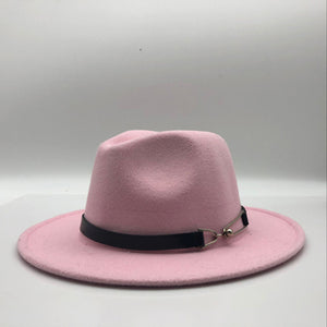 Men Cut Style Women's Godfather Design Wine Brim Hats - Ailime Designs - Ailime Designs