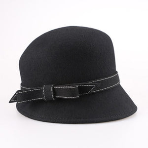 100% Australian Wool Cloche Design Wool Hats - Ailime Designs - Ailime Designs
