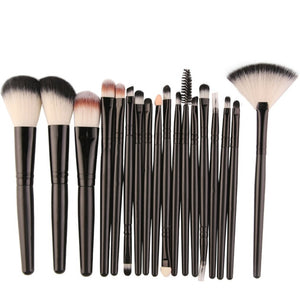 Women's Makeup Tool 18pc Brushes Sets -Ailime Designs - Ailime Designs