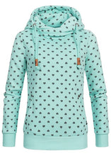 Load image into Gallery viewer, Polka Dot Warm Stylish Women&#39;s Hoodies - Ailime Designs