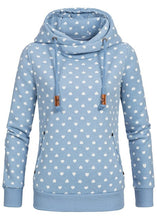Load image into Gallery viewer, Polka Dot Warm Stylish Women&#39;s Hoodies - Ailime Designs