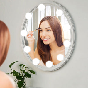 Round Vanity Style Design Makeup Mirror - Ailime Designs - Ailime Designs
