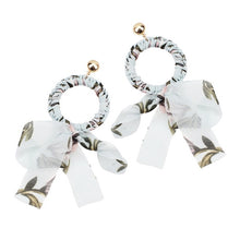 Load image into Gallery viewer, Women&#39;s Ribbon Design Braided Round Earrings