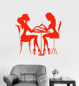 Beauty Salon Nail Vinyl Wall Stickers - Ailime Designs - Ailime Designs