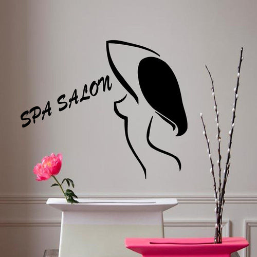 Body Silhouette Beauty Spa Wall Art Sticker - Ailime Designs - Ailime Designs