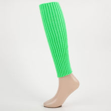 Load image into Gallery viewer, Women&#39;s Acrylic Rib Knit Design Leg Warmers - Ailime Designs