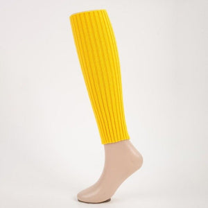 Women's Acrylic Rib Knit Design Leg Warmers - Ailime Designs