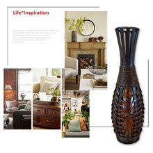 Load image into Gallery viewer, Japanese Classic Large Bamboo Floor Vases - Ailime Designs - Ailime Designs
