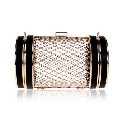 Women's Barrel Shape Design Mesh Handbags - Ailime Designs - Ailime Designs