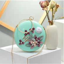 Load image into Gallery viewer, Women&#39;s Flower Design Oval Purses - Ailime Designs - Ailime Designs