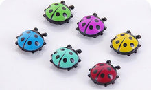 Load image into Gallery viewer, 6 pc/Set Mini Ladybug Refrigerator Magnets - Ailime Designs