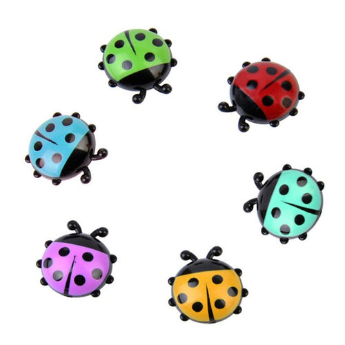 6 pc/Set Mini Ladybug Refrigerator Magnets - Ailime Designs