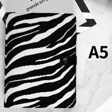 Load image into Gallery viewer, Planners &amp; Stylish Notebooks - Zebra Stripes Stationery - Ailime Designs