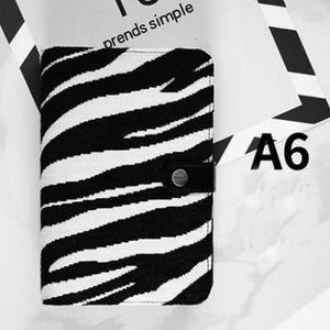 Planners & Stylish Notebooks - Zebra Stripes Stationery - Ailime Designs