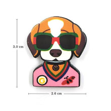 Load image into Gallery viewer, 6 pc/Set Cartoon Style Doggie Characters Replicas Magnet Creations - Ailime Designs