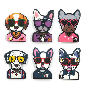 6 pc/Set Cartoon Style Doggie Characters Replicas Magnet Creations - Ailime Designs