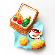 Load image into Gallery viewer, Refrigerator 1Pc Picnic Basket Magnet Set - Ailime Designs