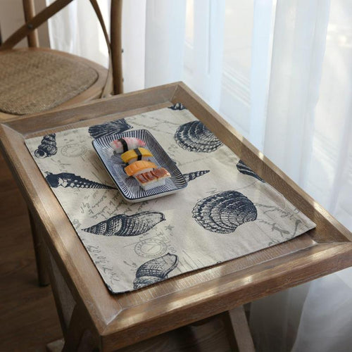 Sea Shell Design Table Mats – Shop Home Coverings - Ailime Designs