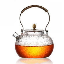Load image into Gallery viewer, Heat Resistant Glass Teapot - Ailime Designs
