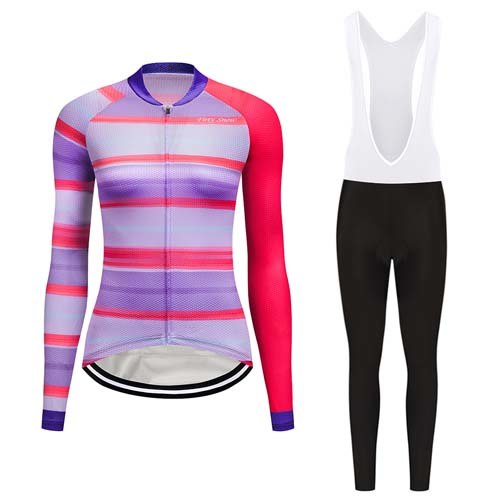 2Pc Clycling Jumpsuit Set- Women’s Stretch Lycra Workout Pants - Ailime Designs