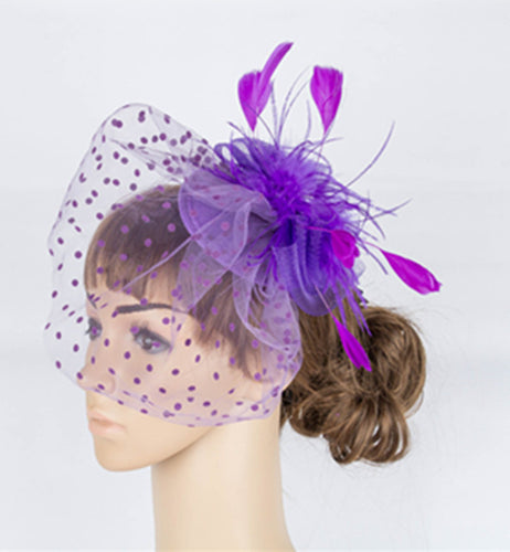 Top-Off Style Wearing These Famous Veil Design Fasinator Hats - Ailime Designs