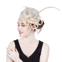 Load image into Gallery viewer, Special Occasion Women&#39;s Unique Stylish Fasinator Hats - Ailime Designs