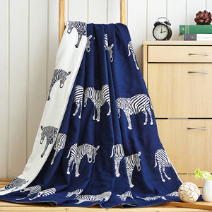 Tripe Layer Cotton Throw Blankets For Home - Ailime Designs - Ailime Designs