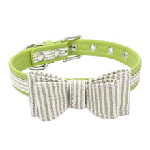 Load image into Gallery viewer, Dogs Soft Suede Design Bow-tie Collars - Ailime Designs