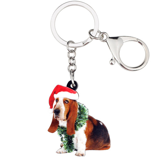 Basset Hound Dog Keychain Holders – Ailime Designs - Ailime Designs