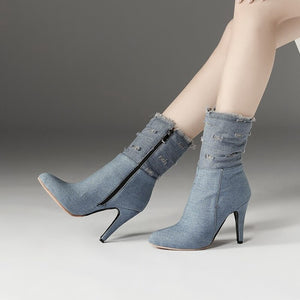 Women's Denim Shoe Collection - Ailime Designs