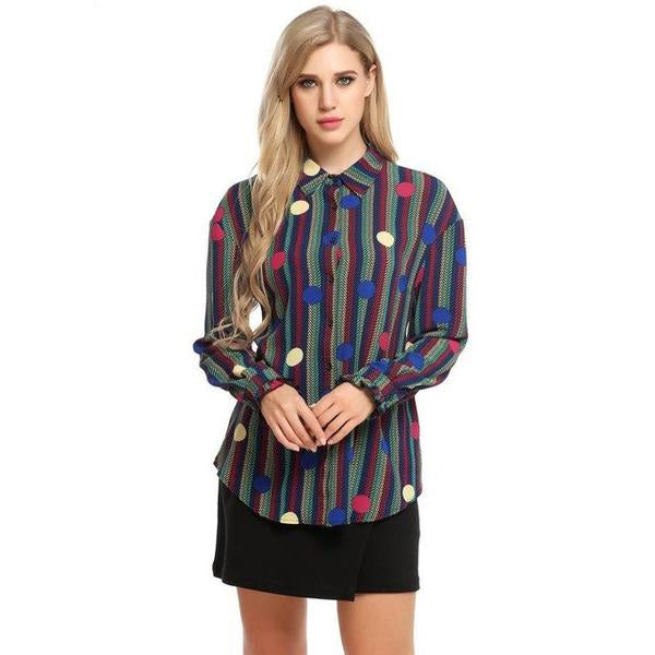 Women's Street Style Button-Down Shirts - Ailime Designs