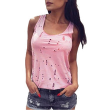 Load image into Gallery viewer, Sexy Hollow-out Women&#39;s Sleeveless Tank Tops - Ailime Designs