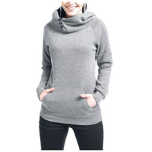 Load image into Gallery viewer, Three Button Hoodies Casual Sweatshirts w/ Long Sleeves &amp; Hood - Ailime Designs