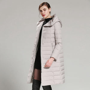 Winter Women's Quilted Down Parkas Coats - Ailime Designs - Ailime Designs