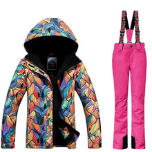 Load image into Gallery viewer, Snowboard 2Pc Ski Jacket Set - Outdoor Sports Coats