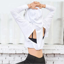 Load image into Gallery viewer, Women&#39;s T-back Design Hooded Sports Yoga &amp; Running Jacket