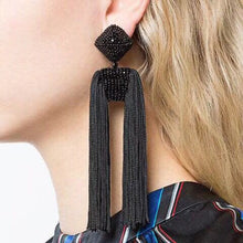 Load image into Gallery viewer, Women&#39;s Double Drop Beaded Earrings
