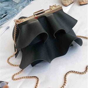 Women's Chic Layered Design Ruffle Handbags - Ailime Designs