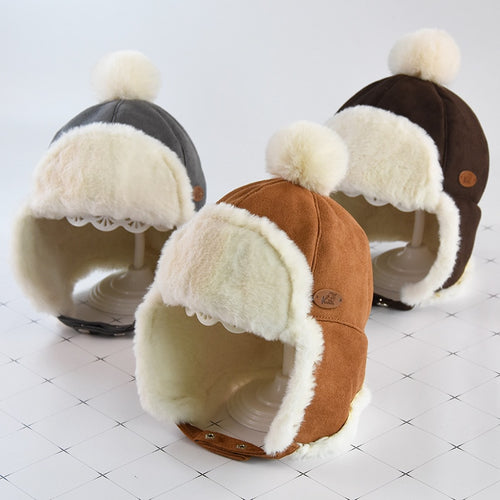 Children Stylish Ear Muff Helmet Hats – Sun Protectors - Ailime Designs