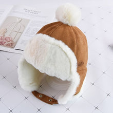 Load image into Gallery viewer, Children Stylish Ear Muff Helmet Hats – Sun Protectors - Ailime Designs