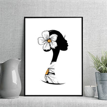 Load image into Gallery viewer, Female Silhouette Wall Art Painting Art Accessories - Ailime Designs